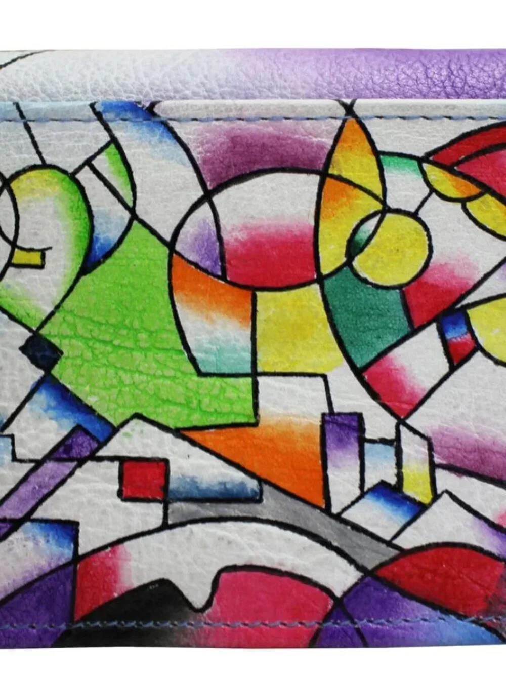 Mosaic Hand Painted Wallet